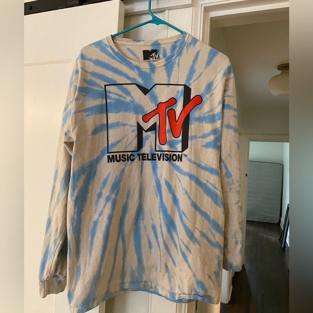 Vintage MTV Tie Dye Long Sleeve Shirt